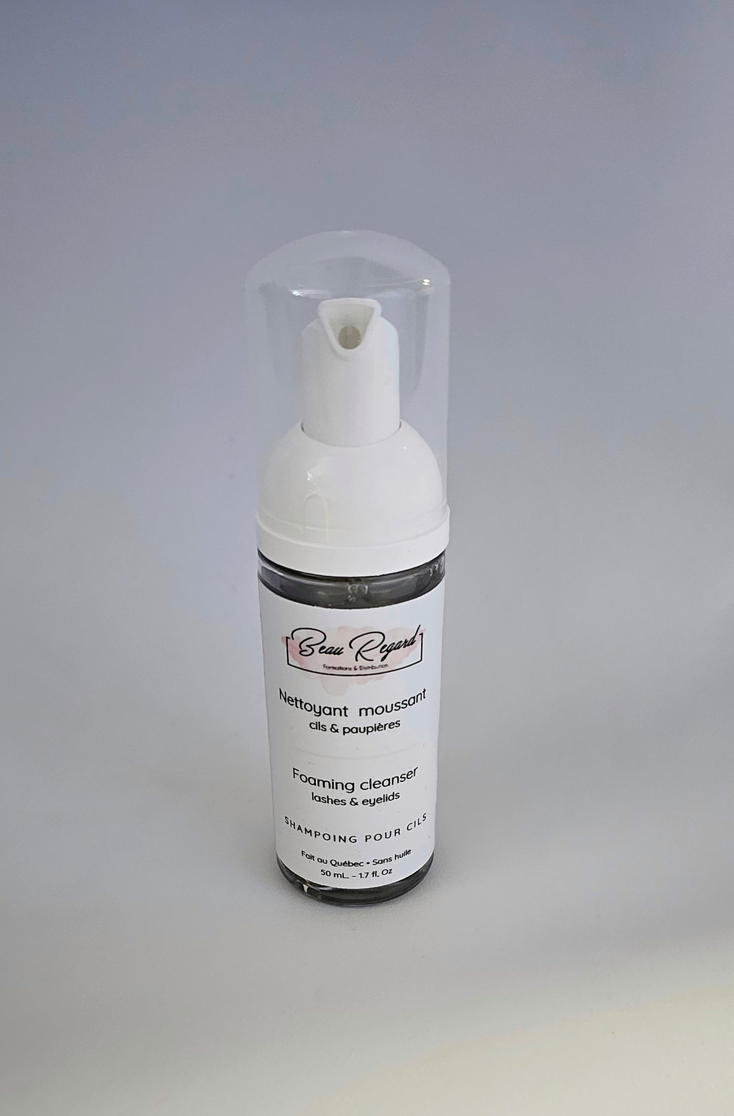 Shampoing pour extensions de cils