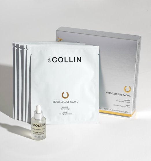Masque facial Biocellulose (5 masques + 1 sérum)