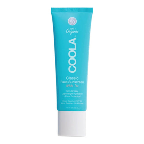 Lotion solaire FPS 50 au thé blanc