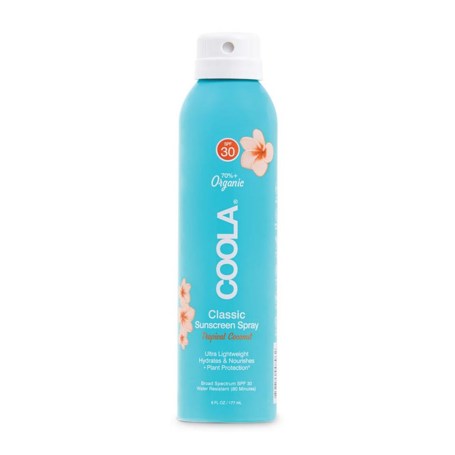 Écran solaire en vaporisateur FPS 30 - Noix de coco tropicale spray