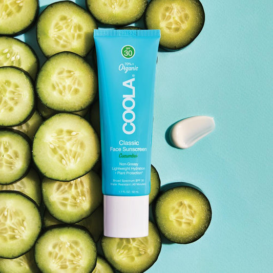 Lotion solaire minérale concombre Bio FPS 30