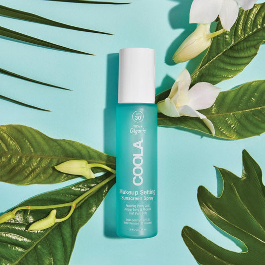 Spray fixatif de maquillage solaire FPS 30